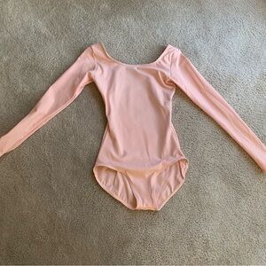 Classic Capezio Leotard  long sleeves.